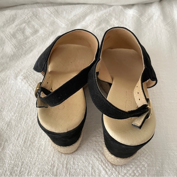 RETAIL $335 Cordani Made in Italy Espadrille Wedge Sandals, Size 41 - Picture 8 of 16